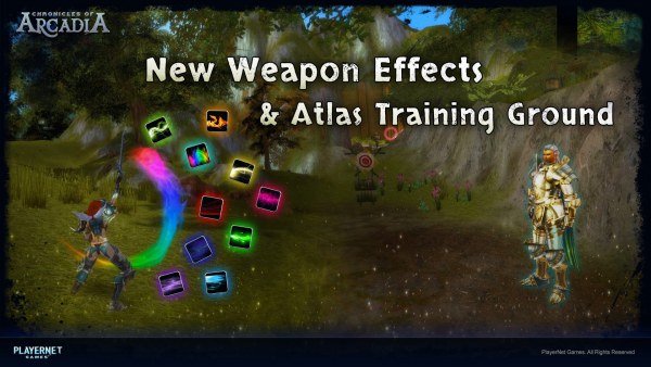Patch Notes 12.1.2.1000-1005 - Atlas Training Arena, Weapon Effects
